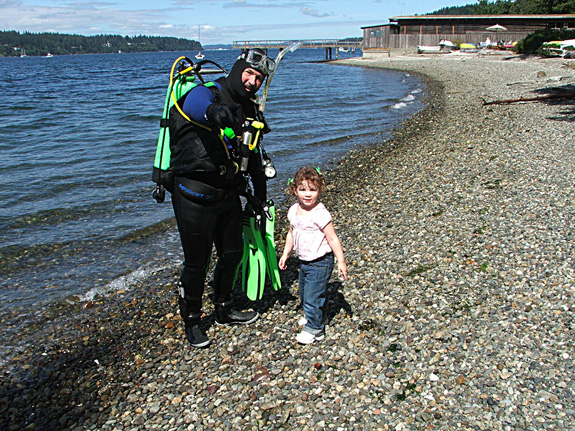 My favorite shadow, my daughter Chelsea, after dive, she was showing me sheshells (as she puts it), such a love. 